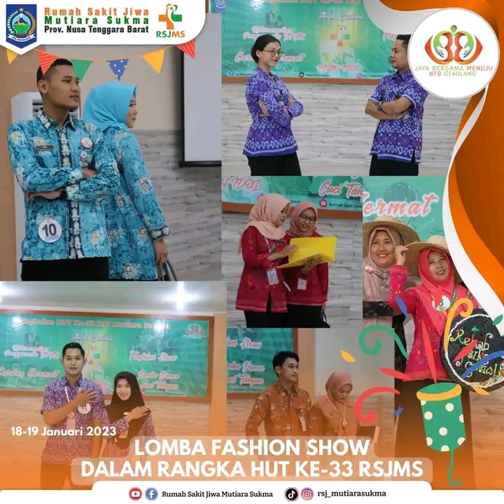 KILAS KESERUAN LOMBA HUT KE-33 RSJ MUTIARA SUKMA